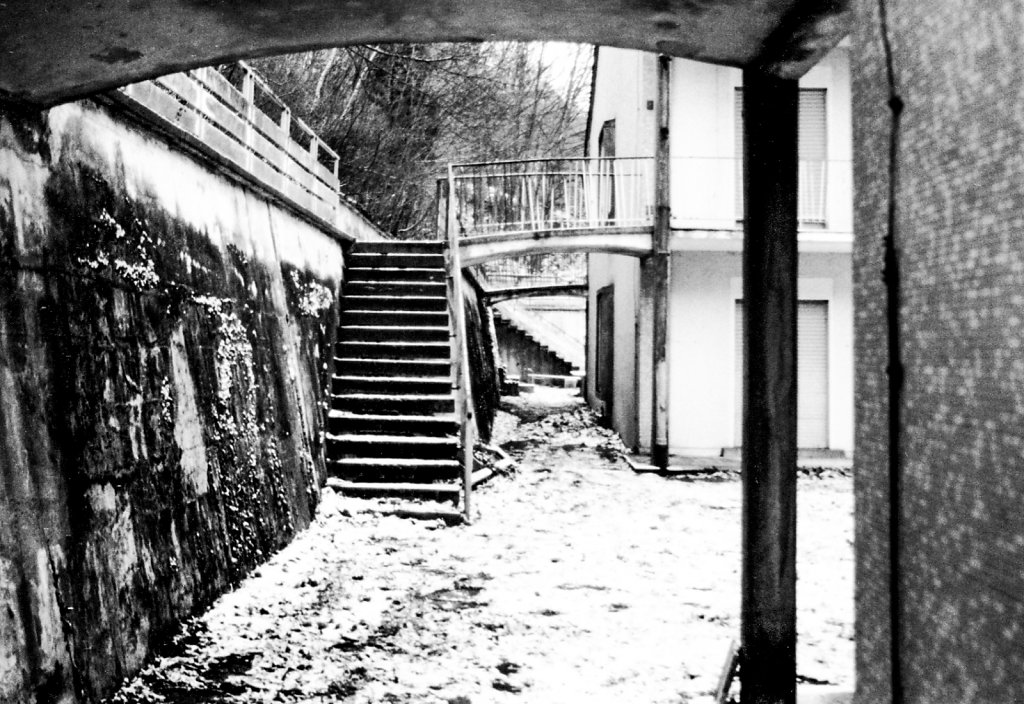 Snow On Stairs